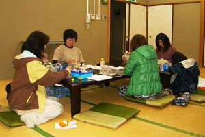 鶴居パッチワーク教室の様子