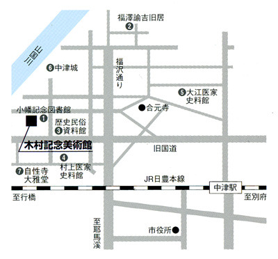 美術館地図