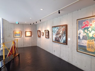 2階洋画展示室の様子 2階洋画展示室の様子