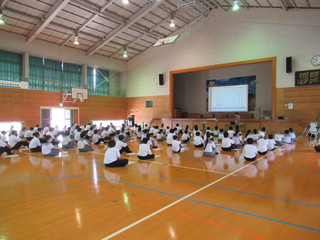 出前講座の様子（学校）