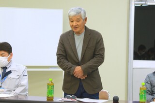 中尾澄孝会長あいさつ