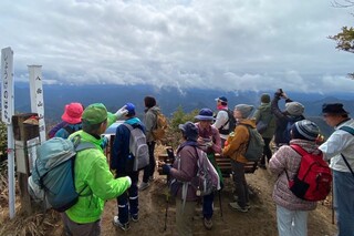 山頂に到着しました