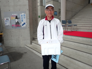 5kmの部 最高齢者賞