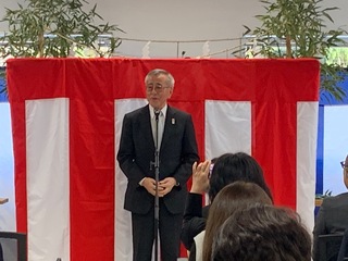 奥塚中津市長　あいさつ
