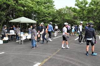 各エイドでエネルギーチャージ