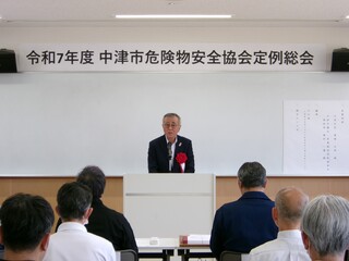 来賓祝辞（中津市長）