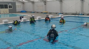 潜水訓練の様子１