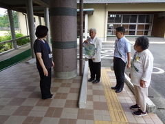 中学校訪問の様子