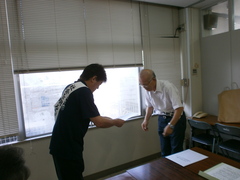 内閣総理大臣メッセージ伝達