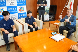 歓談の様子 歓談の様子