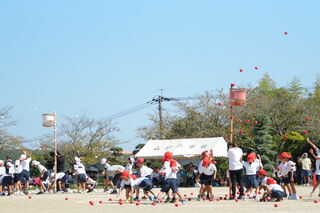 心を一つにして頑張りました