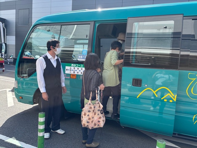 買い物後、本耶馬渓に向けて出発 買い物後、本耶馬渓に向けて出発