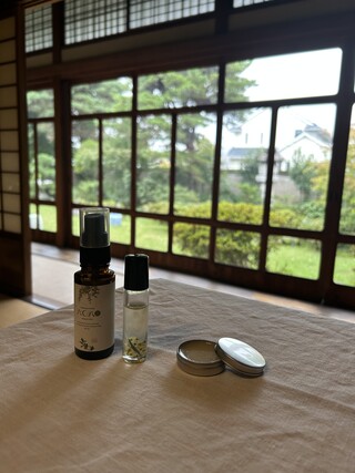 完成したアロマグッズの数々