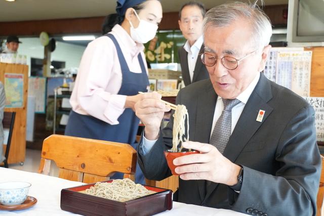 秋の新そば賞味会
