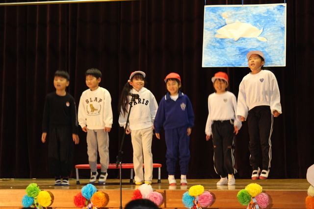 1年生「くじらぐも」