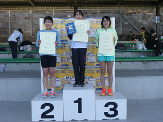 ハーフマラソン女子表彰