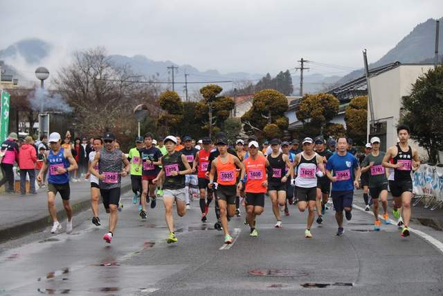 第37回やまひこリバーラインマラソン大会（10キロスタート）