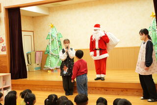 サンタさんに質問をします