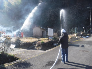 近隣住民による初期消火