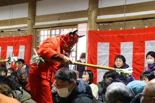 善鬼による厄払い