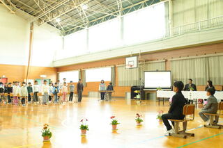 在校生よりお迎えのことば 在校生よりお迎えのことば