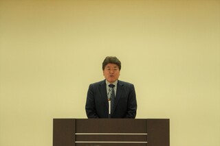 学長式辞（原田宗法三光支所長）