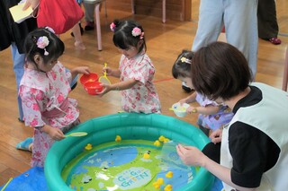 ヨーヨーつりの様子
