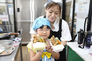 完成したお弁当 完成したお弁当