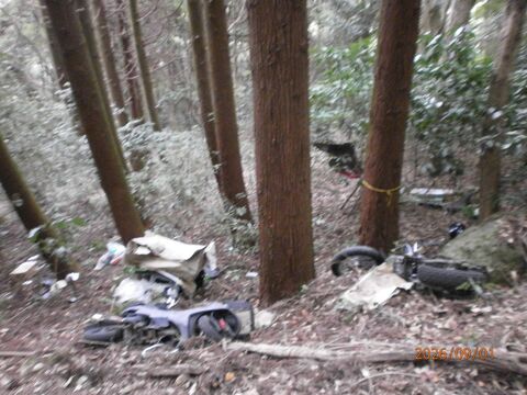 不法投棄全体写真