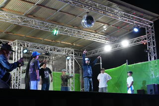Shigekixさんによるステージイベント Shigekixさんによるステージイベント