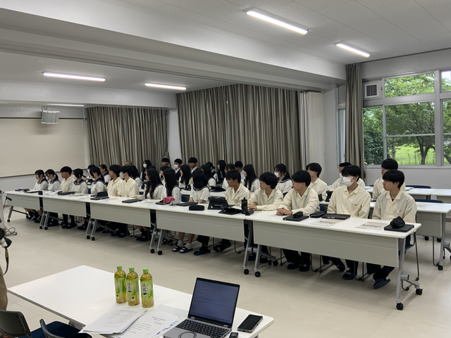 中津北高校の皆さん