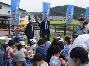 奥塚市長見学中