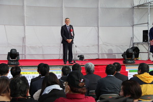 奥塚市長のあいさつ