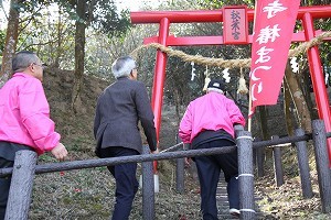 小平椿まつりの様子