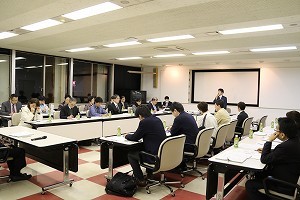 中津市在宅医療・介護連携推進会議の様子