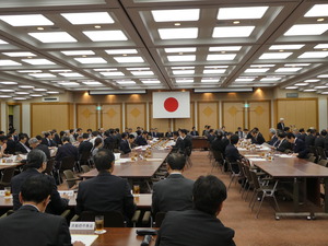 全国市長会会場