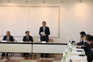 奥塚市長のあいさつ