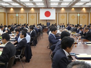 全国市長会　理事・評議員合同会議の様子