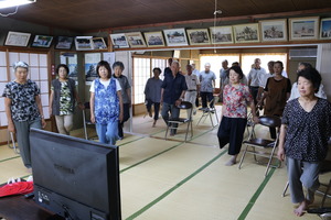 体操の様子