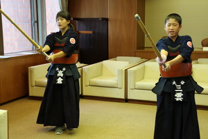 実演の様子