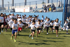 ２kmのランニングスタート