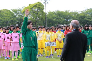 柳ヶ浦高キャプテン山口さんの選手宣誓