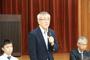 奥塚市長あいさつ