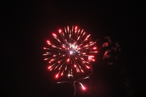 TOTO夏祭りの花火