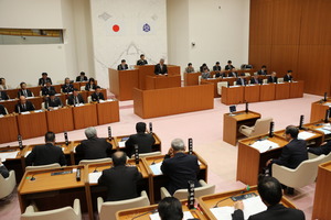 議場の様子