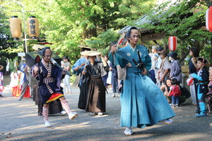 白髭神社の大名行列