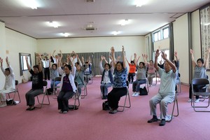 週一体操教室の様子