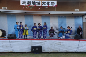 地域の皆さんによる民謡