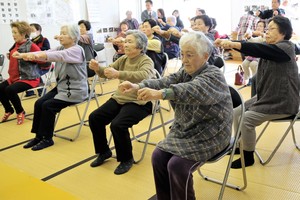 体操の様子