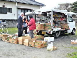 移動販売車の様子